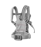 Little Pea BabyBjorn Μάρσιπος Harmony Light Gray Woven Melange_back